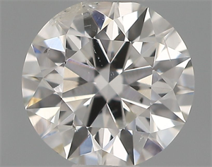 Picture of Natural Diamond 0.40 Carats, Round with Excellent Cut, G Color, SI2 Clarity and Certified by IGI