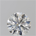 Natural Diamond 2.03 Carats, Round with Excellent Cut, H Color, VS1 Clarity and Certified by GIA