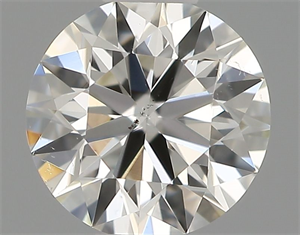 Picture of Natural Diamond 0.40 Carats, Round with Excellent Cut, G Color, SI1 Clarity and Certified by IGI