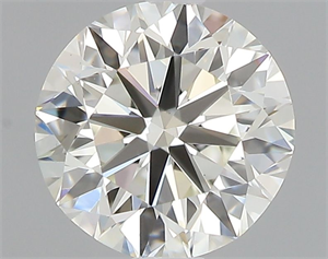 Picture of Natural Diamond 0.50 Carats, Round with Very Good Cut, K Color, VS1 Clarity and Certified by GIA