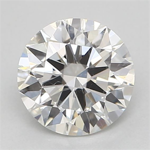 Picture of Natural Diamond 0.50 Carats, Round with Excellent Cut, G Color, SI2 Clarity and Certified by GIA