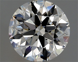 Picture of Natural Diamond 1.53 Carats, Round with Excellent Cut, G Color, IF Clarity and Certified by GIA