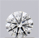 Natural Diamond 0.40 Carats, Round with Excellent Cut, J Color, VS1 Clarity and Certified by GIA