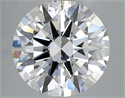 Natural Diamond 2.04 Carats, Round with Excellent Cut, F Color, SI2 Clarity and Certified by GIA