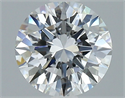 Natural Diamond 1.42 Carats, Round with Excellent Cut, E Color, VVS2 Clarity and Certified by GIA