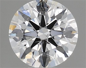 Picture of Natural Diamond 0.40 Carats, Round with Excellent Cut, F Color, SI1 Clarity and Certified by GIA