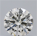 Natural Diamond 0.40 Carats, Round with Excellent Cut, J Color, VS1 Clarity and Certified by GIA