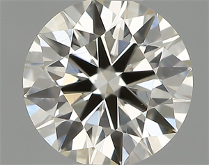 Picture of Natural Diamond 0.40 Carats, Round with Excellent Cut, I Color, VS2 Clarity and Certified by IGI