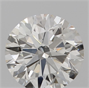 Natural Diamond 0.56 Carats, Round with Excellent Cut, J Color, VS2 Clarity and Certified by GIA