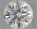 Natural Diamond 1.90 Carats, Round with Excellent Cut, I Color, SI2 Clarity and Certified by GIA