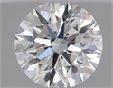 Natural Diamond 0.45 Carats, Round with Excellent Cut, F Color, SI1 Clarity and Certified by GIA