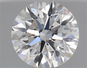 Picture of Natural Diamond 0.45 Carats, Round with Excellent Cut, F Color, SI1 Clarity and Certified by GIA