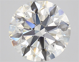 Picture of Natural Diamond 3.01 Carats, Round with Excellent Cut, I Color, VVS2 Clarity and Certified by GIA