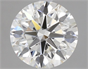 Natural Diamond 2.28 Carats, Round with Excellent Cut, J Color, IF Clarity and Certified by GIA