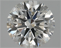 Natural Diamond 1.40 Carats, Round with Excellent Cut, F Color, VVS2 Clarity and Certified by GIA