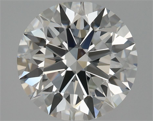 Picture of Natural Diamond 1.40 Carats, Round with Excellent Cut, F Color, VVS2 Clarity and Certified by GIA