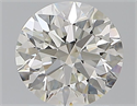 Natural Diamond 1.51 Carats, Round with Excellent Cut, H Color, SI1 Clarity and Certified by GIA