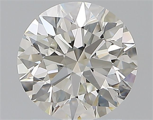 Picture of Natural Diamond 1.51 Carats, Round with Excellent Cut, H Color, SI1 Clarity and Certified by GIA