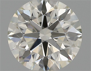 Picture of Natural Diamond 0.40 Carats, Round with Excellent Cut, I Color, VS2 Clarity and Certified by IGI