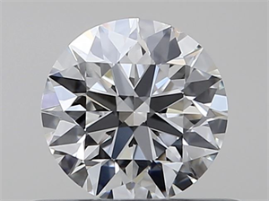 Picture of Natural Diamond 0.40 Carats, Round with Excellent Cut, G Color, VS2 Clarity and Certified by GIA