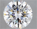 Natural Diamond 2.51 Carats, Round with Excellent Cut, F Color, VS2 Clarity and Certified by GIA