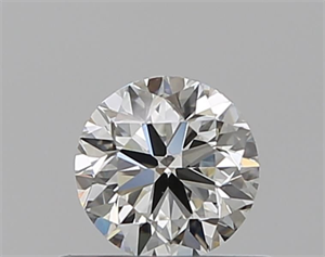 Picture of Natural Diamond 0.40 Carats, Round with Very Good Cut, I Color, VS1 Clarity and Certified by GIA