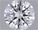 Natural Diamond 0.44 Carats, Round with Excellent Cut, F Color, VS2 Clarity and Certified by GIA