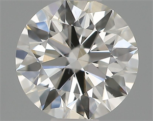 Picture of Natural Diamond 0.40 Carats, Round with Excellent Cut, H Color, SI1 Clarity and Certified by IGI