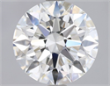 Natural Diamond 2.01 Carats, Round with Excellent Cut, G Color, VVS2 Clarity and Certified by GIA