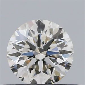 Picture of Natural Diamond 0.40 Carats, Round with Very Good Cut, J Color, VS1 Clarity and Certified by GIA