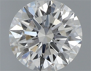 Picture of Natural Diamond 0.50 Carats, Round with Excellent Cut, H Color, SI2 Clarity and Certified by GIA