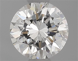 Picture of Natural Diamond 0.43 Carats, Round with Very Good Cut, E Color, VS1 Clarity and Certified by IGI