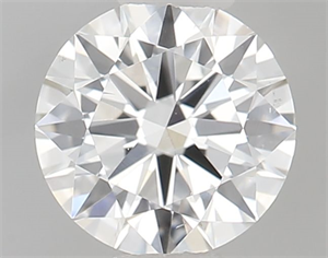 Picture of Natural Diamond 0.40 Carats, Round with Excellent Cut, F Color, VS2 Clarity and Certified by GIA