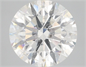 Natural Diamond 5.02 Carats, Round with Excellent Cut, H Color, SI2 Clarity and Certified by IGI