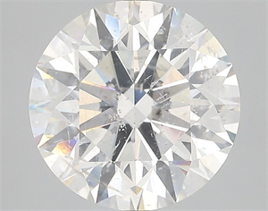 Picture of Natural Diamond 5.02 Carats, Round with Excellent Cut, H Color, SI2 Clarity and Certified by IGI