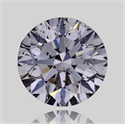 Natural Diamond 0.55 Carats, Round with Excellent Cut, H Color, SI2 Clarity and Certified by GIA