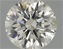 Natural Diamond 0.41 Carats, Round with Very Good Cut, I Color, SI2 Clarity and Certified by IGI