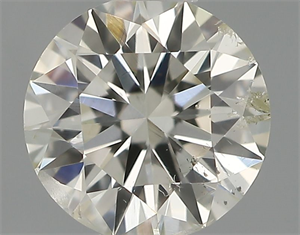 Picture of Natural Diamond 0.41 Carats, Round with Very Good Cut, I Color, SI2 Clarity and Certified by IGI