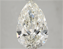 Natural Diamond 3.02 Carats, Pear with  Cut, K Color, VS2 Clarity and Certified by GIA