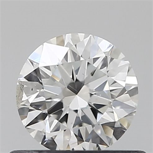 Picture of Natural Diamond 0.50 Carats, Round with Excellent Cut, I Color, I1 Clarity and Certified by GIA