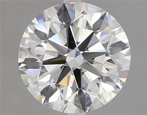 Picture of Natural Diamond 2.06 Carats, Round with Excellent Cut, G Color, VS2 Clarity and Certified by IGI