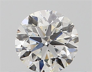 Picture of Natural Diamond 0.40 Carats, Round with Very Good Cut, G Color, VS2 Clarity and Certified by GIA