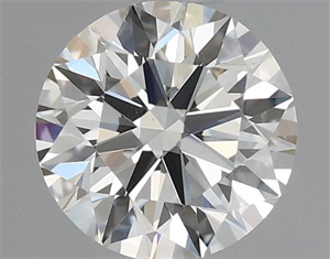 Picture of Natural Diamond 0.55 Carats, Round with Excellent Cut, J Color, VS1 Clarity and Certified by GIA