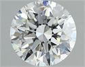 Natural Diamond 1.50 Carats, Round with Excellent Cut, E Color, VS2 Clarity and Certified by GIA