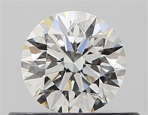 Picture of Natural Diamond 0.40 Carats, Round with Excellent Cut, G Color, VVS1 Clarity and Certified by GIA