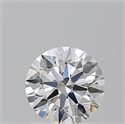 Natural Diamond 1.09 Carats, Round with Excellent Cut, D Color, FL Clarity and Certified by GIA