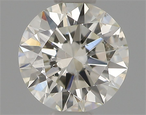 Picture of Natural Diamond 0.41 Carats, Round with Excellent Cut, J Color, SI1 Clarity and Certified by GIA