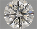 Natural Diamond 0.50 Carats, Round with Excellent Cut, G Color, SI1 Clarity and Certified by IGI