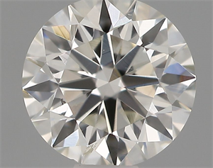 Picture of Natural Diamond 0.50 Carats, Round with Excellent Cut, G Color, SI1 Clarity and Certified by IGI