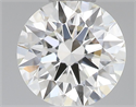 Natural Diamond 0.45 Carats, Round with Excellent Cut, I Color, VVS1 Clarity and Certified by GIA